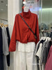 Women's Short Jacket Spring Autumn Korean Version Stand-up Collar Ladies Coat Loose Casual Female Overcoat