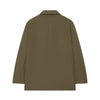 Women's Blazer Office Lady Long Sleeve Double-breasted Mid-length Casual Suit Coat Elegant Simple Stylish Outerwear