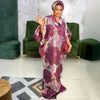Dubai African Muslim Caftan Marocain Evening Party Christmas Dresses Kaftan Abayas Robe Boubou Africain Femme
