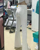 Autumn Spring Slim Skinny Jeans Women Denim Pants Vintage White Tight Trousers Female Elastic Jeans Casual Flare Pants