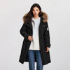 Down Jacket Women Goose Down Winter Waterproof Oil-proof Stain-proof Outerwear Warm Loose Daily Women'S Clothing