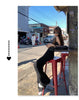 Low Waist Boot Cut Jeans For Women Stretch Denim Flared Pants Black Casual Female Bell Bottom Trousers