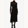 Customized Sexy Elegant Chiffon Midi Shirt Dress A-Line Evening Dresses Formal Prom Party Gowns for Women