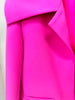 High Street Designer Suit Set Women's Cropped Blazer Jacket Pants Suit 2pcs