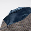 Woolen Plaid Long Coat Women Turn-down Collar Loose Long Sleeve Button Elegant Outwear Female Thicken Spring Street Jacket