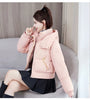Winter Korean Hooded Bread Jacket Women Parkas Casual Thicke Warm Down Cotton Padded Short Jacket Female Outerwear