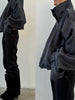 Chic Turtleneck Coats Women Stand Neck Full Sleeve Zipper Button Pocket Loose Jackets Autumn Female Daily Casual Outerwear