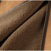 Elegant Hooded Plush Short Coat Women Retro Chic Suede Single Breasted Jackets Coats Female Winter Casual Street Outwear