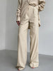 Women's Wide Leg Pants with European and American Style Casual Loose Pants Suitable for Business and Casual Wear