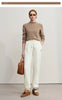 Tapered Sweatpants Winter Versatile Thicken Warm Women's Pants Butterfly Embroidery Fit Casual Trousers 12544153