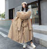 Winter Jacket Women's Parkas Thick Warm Fur Lining Long Parka Female Hooded Fleece Padded Coat Distachable Outwear 5XL