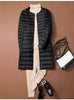 Long Duck Down Jackets Women Ultra Light Coat WinterCasual Slim Black Thin Autumn Parkas ED2071