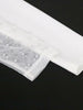 Women White Party Dress Sexy Long Sleeve O Neck Beading Mesh Patchwork Peplum Elegant Event Evening Birthday African Gowns