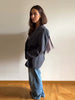 Western Fringe Blazer For Women Lapel Print Back Patchwork Loose Mid‑Length Coat Autumn Casual Street Cowgirl Lady Outerwear