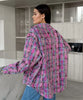 Blouse Women's Shirts Spring Autumn Plaid Long Sleeve Shirt Loose Tops Casual Coat Женский Топ Blusas Mujer Рубашка Женская