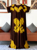 Party Dress Tie-dry Printed Cotton Women Boho Maxi Dress Casual Holiday Party Dresses Indie Folk African Vestidos