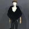 Woman Real Fox Fur Shawl Vest Jacket Fluffy Fur Cape Natural Fur Poncho Fur Lady Scarf Wrap Coat Shawl Wedding Party Clothing