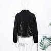 Street Women Jacket Urban Button V-neck Long Sleeve Patchwork Panelled Female Coat Spring Autumn Chic Lady Outwears