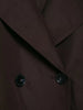 autumn product women's classic double-breaked lapel simple short trench coat casual coat