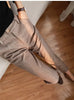 Autumn Winter Women's Casual Pants Harem Pencil Pants Elegant Office Lady Solid Color High Waist Loose Trousers Female