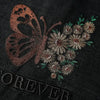 Cowboy Jacket For Women Spring Female Denim Coat Retro letter Butterfly Heavy Embroidery Loose Short DenimTop
