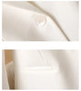 Spring Autumn Professional Jacket Women's Outerwear Chic Slim Long Sleeve Office Blazer Tops