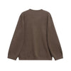 Women's Knitted Cardigan Solid Full Sleeve V Neck Ribbed Autumn Coat Commute Female Knitwear Cardigan Tops