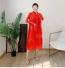 High End Pleated Dress For Women Turtleneck Long Sleeves Tassel Elegant Style Ladies Holiday Clothing Spring 2R7632