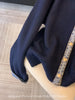 High-Quality Korean Denim Shirt Collar Stitching Fake Two-piece Sweater Women Cardigan Chic Knitted Coat Female Tops