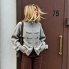 Casual Women's Cardigan Sweater Turtleneck Zippers Full Sleeve Button Decoration Lady Coats Autumn Female Knitwear