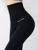 Women's High Waist Tummy Control Leggings Button Closure Butt Lifting Stretch Yoga Workout Pants