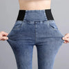 Elastic Waist Skinny Jeans Women Spring Slim Stretch Denim Pants Vintage Pencil Vaqueros Mom Pantalones De Mujer