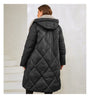 Women's Winter Jackets Plus Size Long Warm Parkas Elegent Hooded With Fur Classic Quilted Coats Women1165