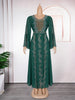 African Dresses for Women Plus Size Sequin Evening Party Long Dress Dashiki Ankara Outfits Robe African Clothes