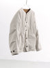 Reversible Short Padded Jacket for Petite Women, Casual Loose-Fitting Thick Cotton Coat with Color-Blocking Design for Women in Winter
