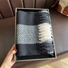 Winter Cashmere Scarf Women Design Warm Pashmina Blanket Poncho Scarves Female Shawl Wraps Thick Foulard Bufanda