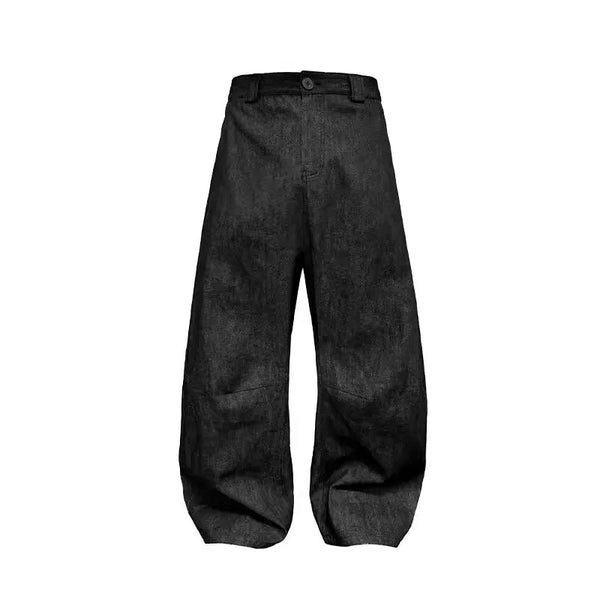 High Waist Women's Jeans Harajuku Vintage BF Style Streetwear All-match Loose Femme Wide Leg Denim Trousers
