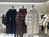 пуховик женский зимний Warm Winter Women Coat Long Jacket Korea Oversized Loose Hooded Coats Female Casual Long Overcoat 다운패딩