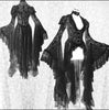 Women Gothic White Vintage Lace Dress Flare Sleeve Medieval Cardigan Cosplay Elegant Long Tail Outwear Victorian Ball Gown