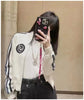 High Street Spring Designer Jacket Women's Stand Collar Sequin Embroidered Baseball Jacket