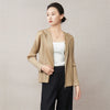 Casual Zipper Hooded Pleated Women's Jacket Spring Loose Solid Color Zipper Design Niche Cardigan Coat 2DB6163
