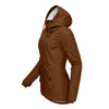 Women Hooded Zipper Coats Winter Warm Thick Fleece Jackets Solid Casual Fit Pockets Parkas Ladies Hooded Hooded Outwear