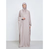 Islamic Prayer Abaya Muslim Women Abayas Long Sleeve Hooded Modesty Ramadan Dresses With Hijab Jilbabs Middle Eastern Kaftans
