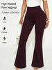 Women's Soft Flare Pants High Waisted Tummy Control Workout Yoga Leggings Bell Bottoms