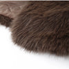 Solid Brown Fluffy Fur Jacket Women's Casual Lapel Loose Long Sleeves Thicken Warm Short Coat Winter Lady Commute Wear