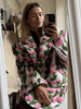 3d Flower Blazer Coat Women Casual Long Sleeve Lapel Single Breasted Loose Jacket Female Autumn Winter Chic Lady Outwear