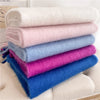 240x38cm Women's Cashmere Winter Scarf - Soft Warm Pashmina Wrap, Thick Long Shawl with Tassels, Elegant Poncho Blanket