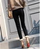 Winter Fleece Lined Denim Pencil Pants Women Thicken Warm Lamb Fluff Jeans High Waist Slim Vaqueros Big Size 34 Kot Pantolon