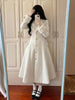 Winter Women's Woolen Coat Mid-length Slim Waist Japanese Kawaii Jackets Wool & Blends Vintage Subcultural Sweet Pink Outfits
