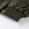Vintage Zippers Short Leather Jackets Women's Casual Lapel Button Pockets Full Sleeve Coat Autumn Lady Chic Streetwear